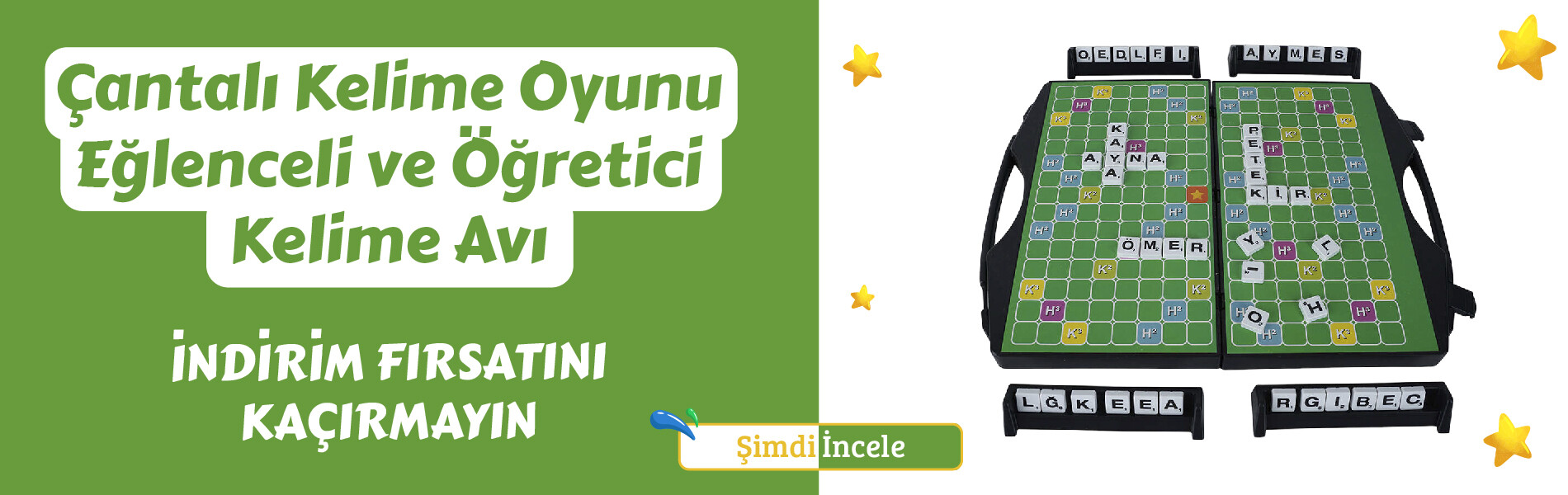 Çantalı Kelime Oyunu Eğlenceli ve Öğretici Kelime Avı