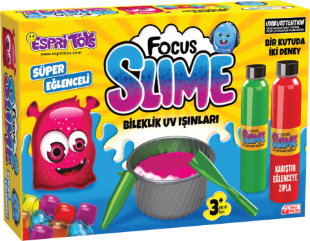 Slime Deney Seti ve UV Işınlı Bileklik – Eğlenceli ve Eğitici Oyun Deneyimi - 9